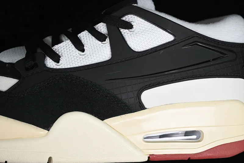 All categories Air Jordan Jordan series basketball shoes Air Jordan 4 Air Jordan 4 "Remastered" AJ4 Joe 4 remake black and white FQ7939-100